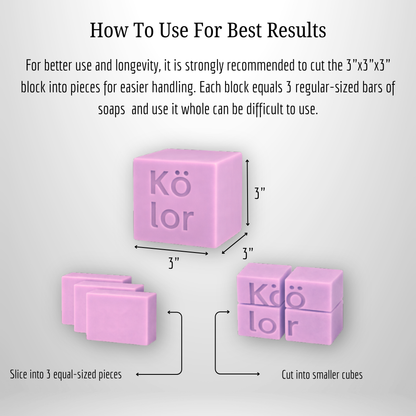 A complete luxury cleansing ritual in a single bar.